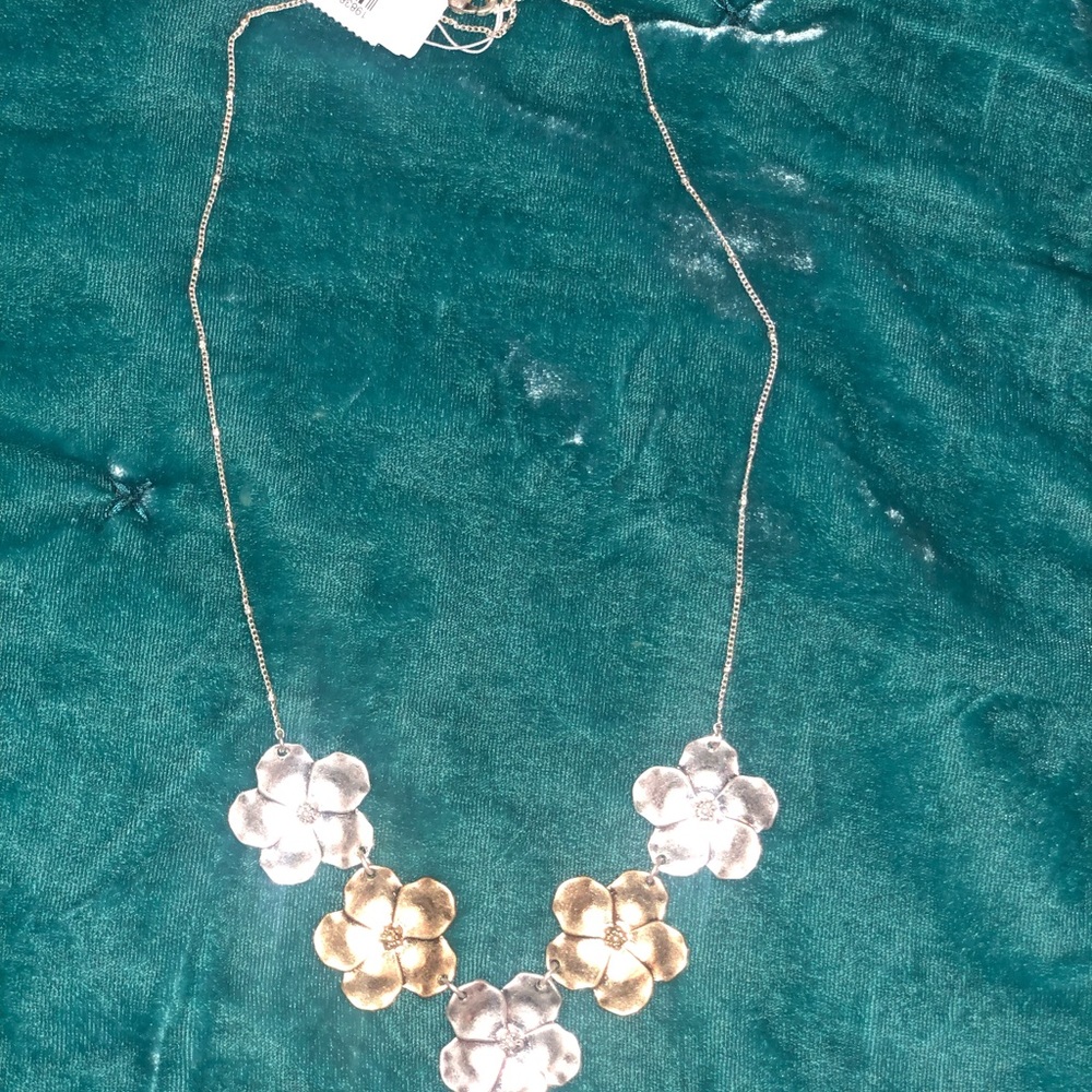 j.jill NWT Gold and Silver necklace